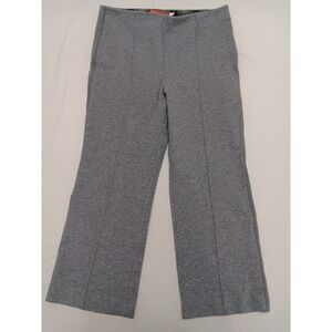 Cartonnier by Anthropologie Grey Flare Knit Pants Womens Size Large